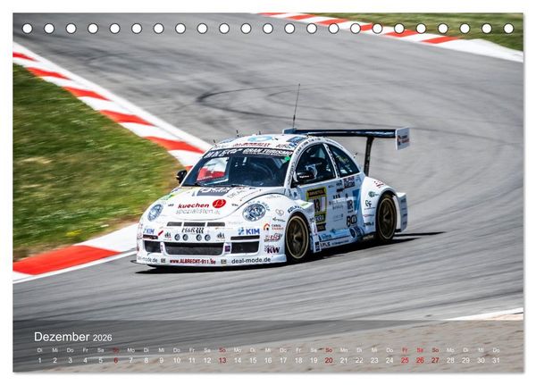 Produktbild: N&uuml;rburgring Langstreckenmeisterschaft (Tischkalender 2026 DIN A5 quer), CALVENDO Monatskalender