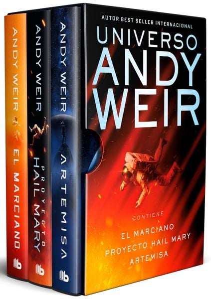 Produktbild: Universo Andy Weir (Edici&oacute;n Estuche: El Marciano / Proyecto Hail Mary / Artemisa) / Andy Weir Universe (Box Set: The Martian / Project Hail Mary / Artemis)