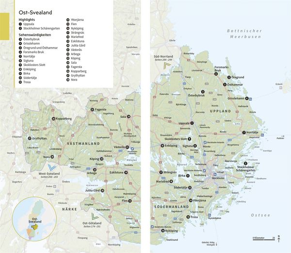 Produktbild: Vis-&agrave;-Vis Reisef&uuml;hrer Schweden