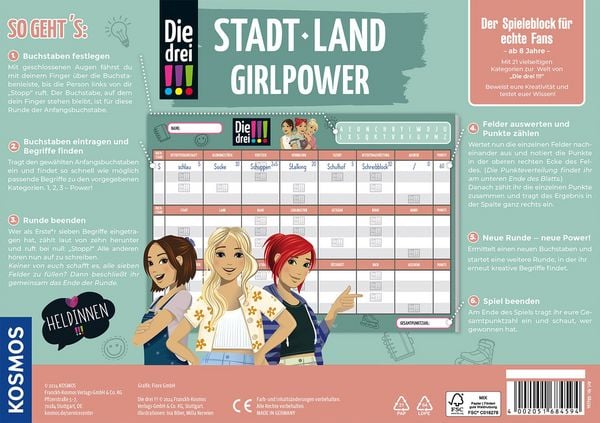 Produktbild: Die drei !!! Stadt Land Girlpower