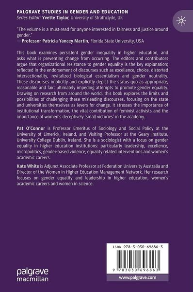 Produktbild: Gender, Power and Higher Education in a Globalised World