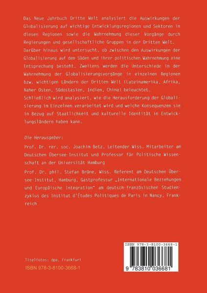 Produktbild: Neues Jahrbuch Dritte Welt