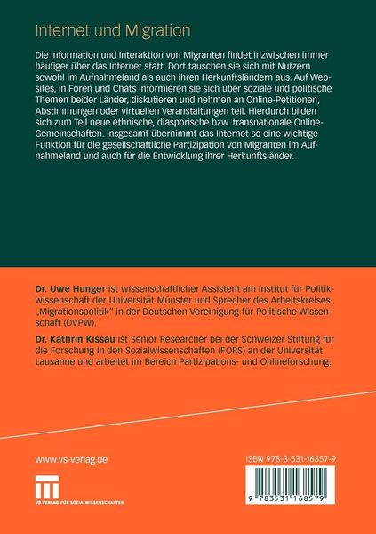 Produktbild: Internet und Migration