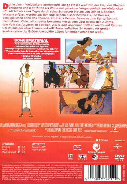 Produktbild: Der Prinz von &Auml;gypten