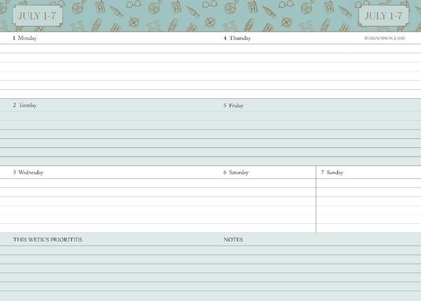 Produktbild: Harry Potter 2024-2025 Academic Year Planner