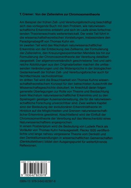 Produktbild: Von der Zellenlehre zur Chromosomentheorie