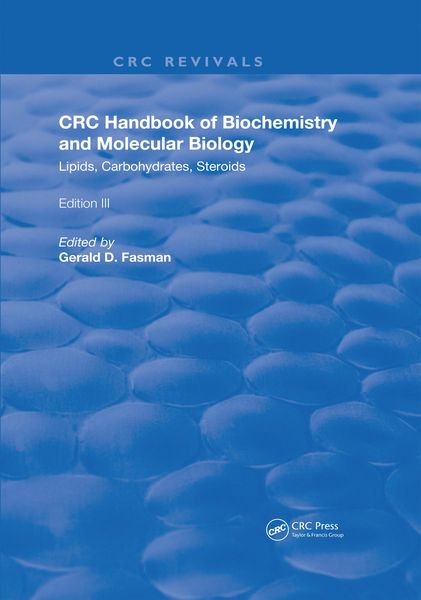 Produktbild: Handbook of Biochemistry and Molecular Biology