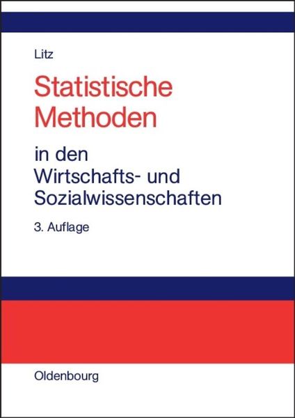 Produktbild: Statistische Methoden in den Wirtschafts- und Sozialwissenschaften