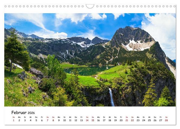 Produktbild: Traumhafte Orte - Berge, Seen und Meer (Wandkalender 2026 DIN A3 quer), CALVENDO Monatskalender