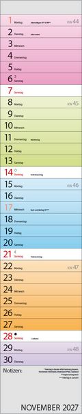 Produktbild: Planer Farbenspiel 2027