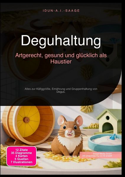 Produktbild: Deguhaltung: Artgerecht, gesund und gl&uuml;cklich als Haustier