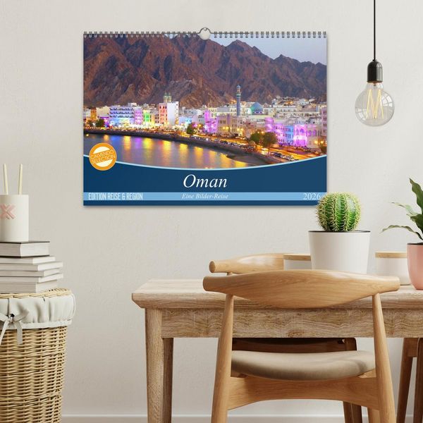 Produktbild: Oman - Eine Bilder-Reise (Wandkalender 2026 DIN A3 quer), CALVENDO Monatskalender
