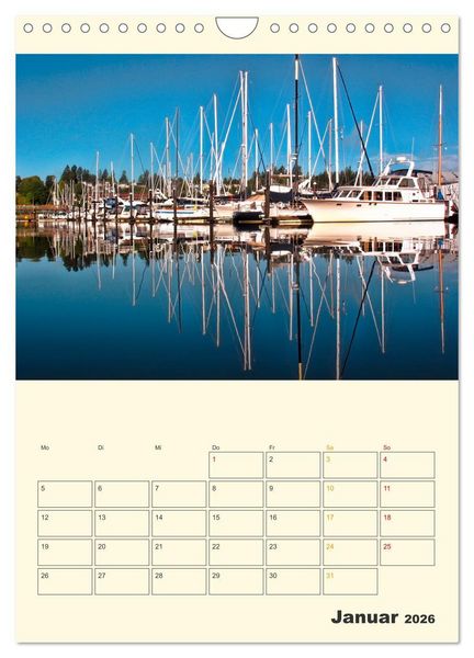Produktbild: Segeln bis zum Horizont (Wandkalender 2026 DIN A4 hoch), CALVENDO Monatskalender