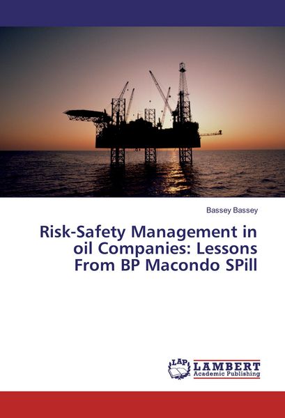 Produktbild: Risk-Safety Management in oil Companies: Lessons From BP Macondo SPill