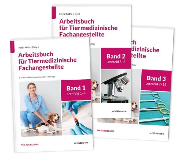 Produktbild: Arbeitsb&uuml;cher f&uuml;r Tiermedizinische Fachangestellte SET