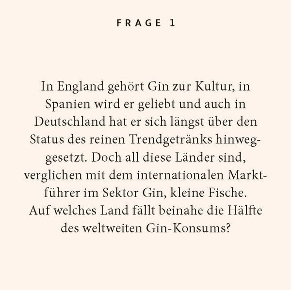 Produktbild: Gin-Quiz