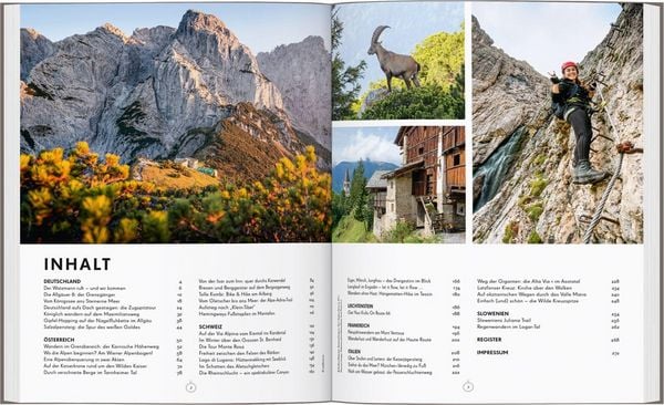 Produktbild: LONELY PLANET Bildband Legend&auml;re Wanderungen in den Alpen