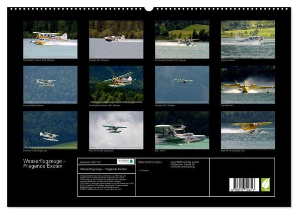 Produktbild: Wasserflugzeuge - Fliegende Exoten (hochwertiger Premium Wandkalender 2026 DIN A2 quer), Kunstdruck in Hochglanz