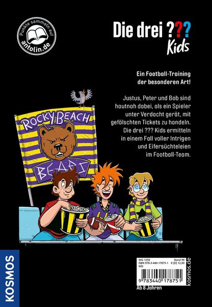 Produktbild: Die drei ??? Kids, 99, Football-Falle
