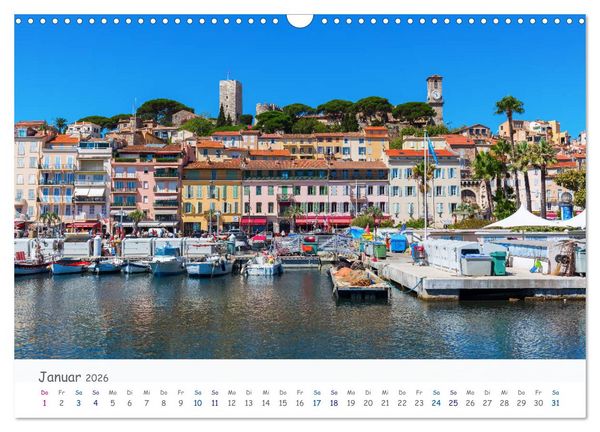 Produktbild: Provence-Alpes-C&ocirc;te d&rsquo;Azur (Wandkalender 2026 DIN A3 quer), CALVENDO Monatskalender