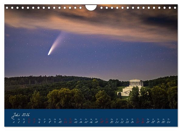 Produktbild: Welt unter Sternen (Wandkalender 2026 DIN A4 quer), CALVENDO Monatskalender