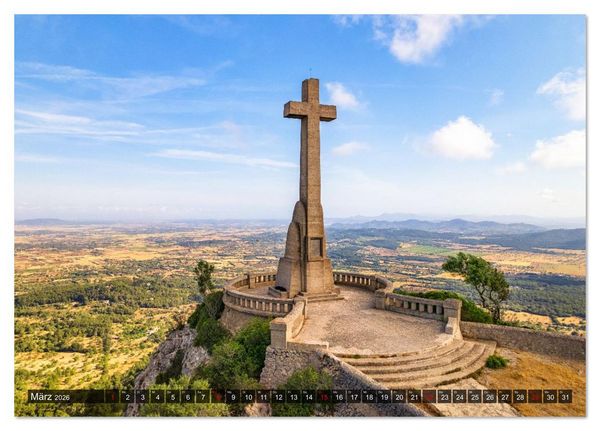 Produktbild: Mallorca - einzigartige Luftbildaufnahmen (Tischkalender 2026 DIN A5 quer), CALVENDO Monatskalender