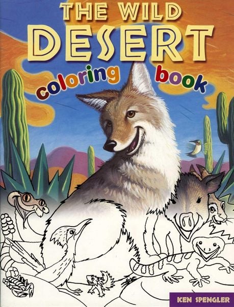 Produktbild: Wild Desert Coloring Book
