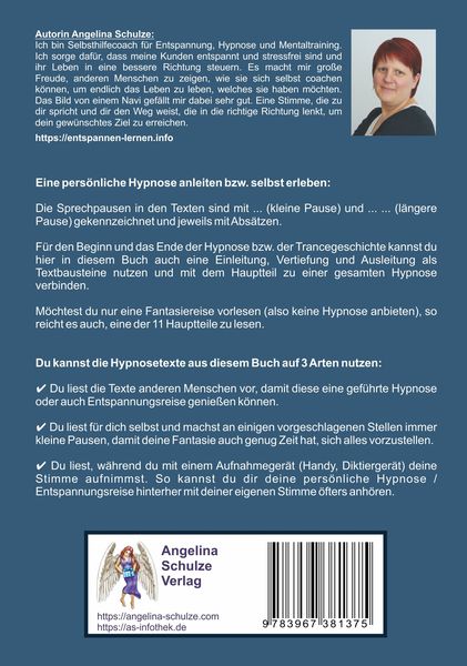 Produktbild: Hypnosetexte zum Vorlesen und selber Zusammenstellen
