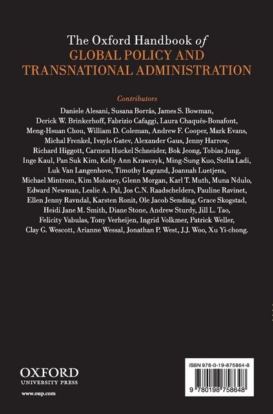 Produktbild: OHB GLOBAL POL & TRANSNAT ADMIN OHBK C