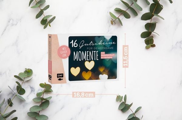 Produktbild: ... weil ich dich liebe &ndash; 16 Gutscheine f&uuml;r gemeinsame Momente