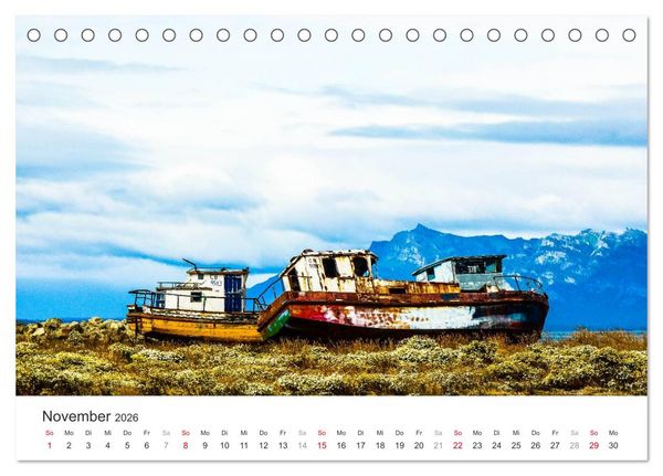 Produktbild: Chile - Land voller Kontraste (Tischkalender 2026 DIN A5 quer), CALVENDO Monatskalender