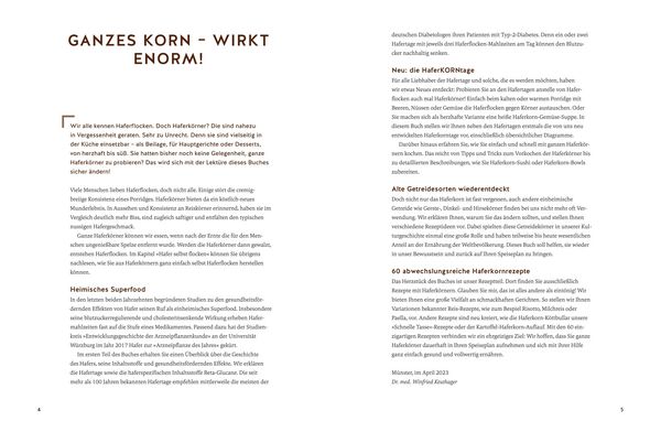 Produktbild: Das gro&szlig;e Haferkorn-Kochbuch