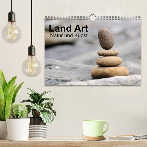 Produktbild: Land Art - Natur und Kunst (Wandkalender 2026 DIN A4 quer), CALVENDO Monatskalender