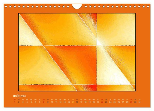 Produktbild: L'&acirc;me sauvage de l'abstrait (Calendrier mural 2026 DIN A4 vertical), CALVENDO calendrier mensuel