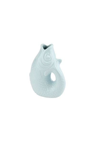 Produktbild: Monsieur Carafon Fisch Vase, blue horizon, 0,2 Liter