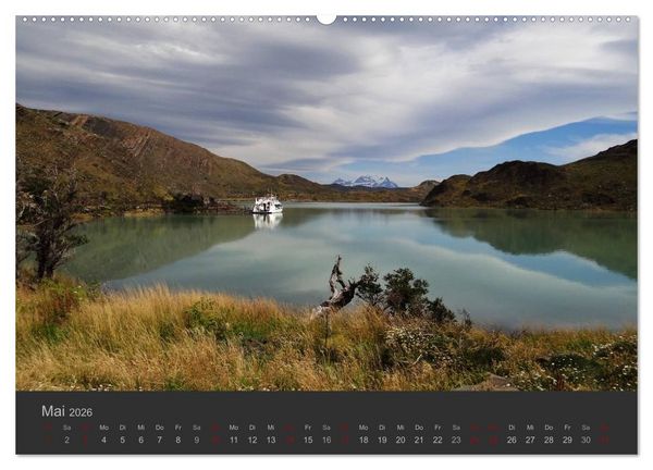 Produktbild: Von Iguaz&uacute; bis Ushuaia - vom Regenwald bis Feuerland (Wandkalender 2026 DIN A2 quer), CALVENDO Monatskalender