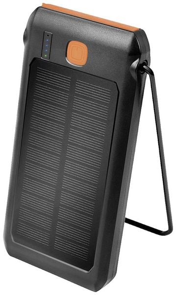 LogiLink PA0273 Solar-Powerbank Ladestrom Solarzelle 250mA 10000 mAh