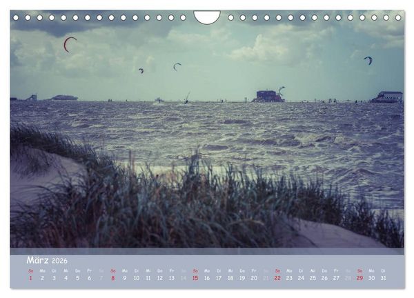 Produktbild: Mein St.Peter-Ording (Wandkalender 2026 DIN A4 quer), CALVENDO Monatskalender