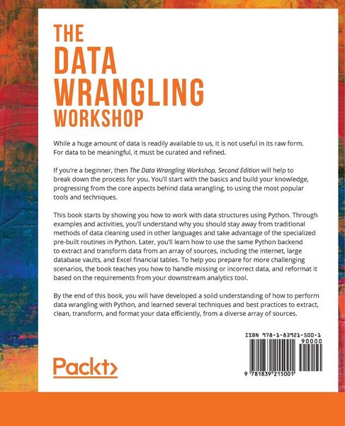 Produktbild: The Data Wrangling Workshop, Second Edition