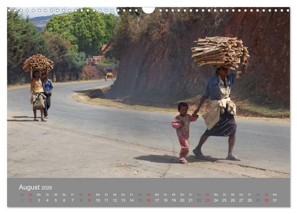Produktbild: Alltag in Madagaskar (Wandkalender 2026 DIN A3 quer), CALVENDO Monatskalender