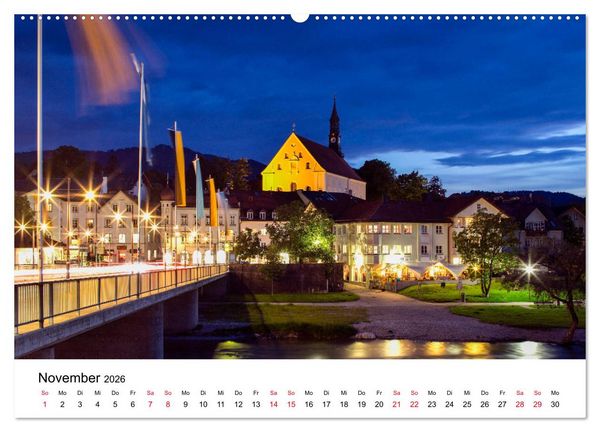 Produktbild: Bad T&ouml;lz - Perle an der Isar (Wandkalender 2026 DIN A2 quer), CALVENDO Monatskalender