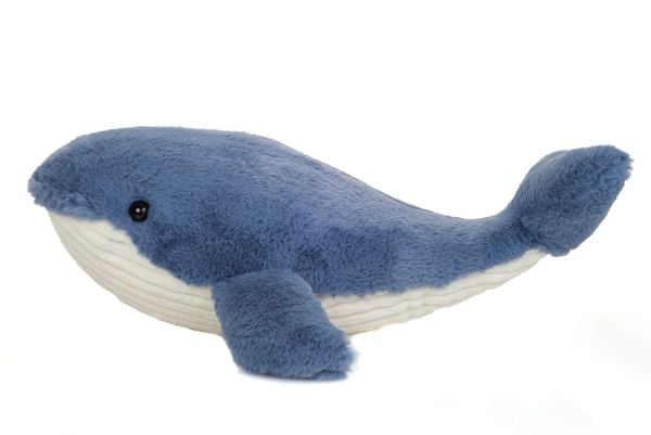 Produktbild: Teddy Hermann 93954 - Walfisch Waltraud, 44 cm, Pl&uuml;schtier, Herzekind-Kollektion