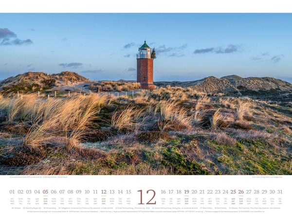 Produktbild: Tage am Meer Kalender 2027