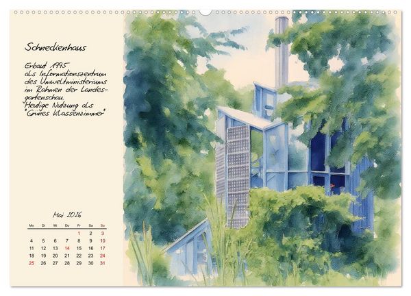 Produktbild: Rundgang durch Grevenbroich (hochwertiger Premium Wandkalender 2026 DIN A2 quer), Kunstdruck in Hochglanz