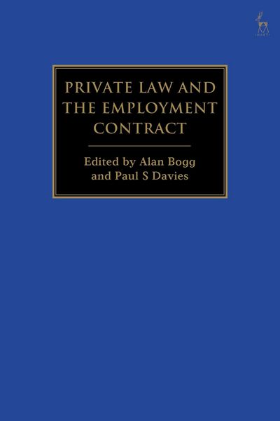 Produktbild: Private Law and the Employment Contract