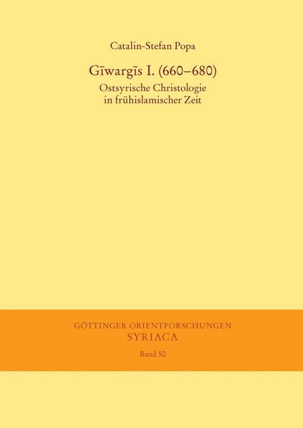 Produktbild: Giwargis I. (660-680