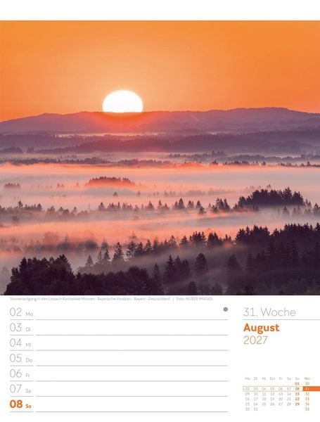 Produktbild: Faszination Alpenwelt Wochenplaner Kalender 2027