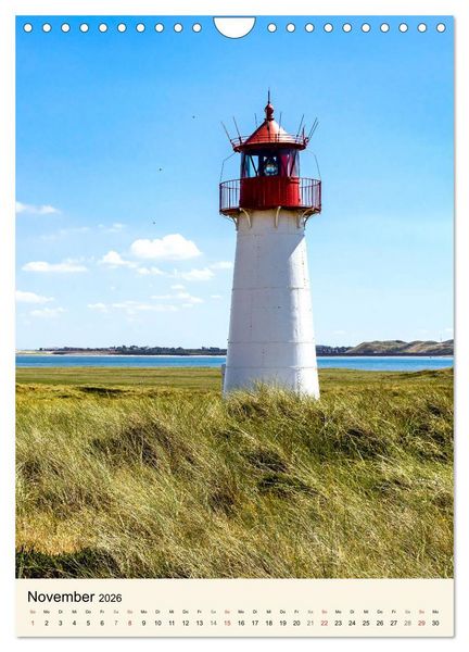 Produktbild: INSEL SYLT, Berauschende Nat&uuml;rlichkeit (Wandkalender 2026 DIN A4 hoch), CALVENDO Monatskalender