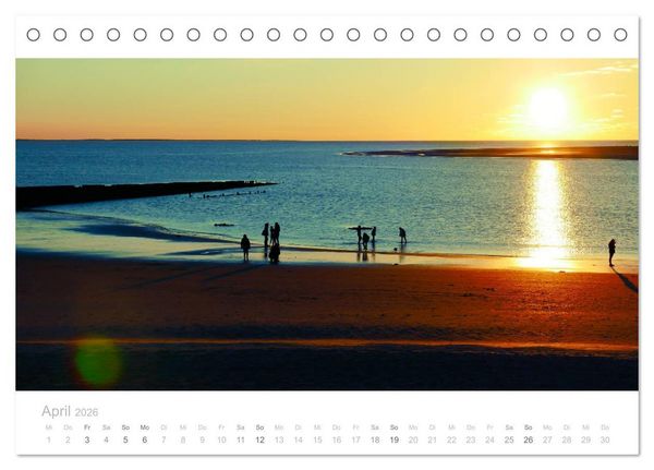 Produktbild: Einfach Borkum (Tischkalender 2026 DIN A5 quer), CALVENDO Monatskalender