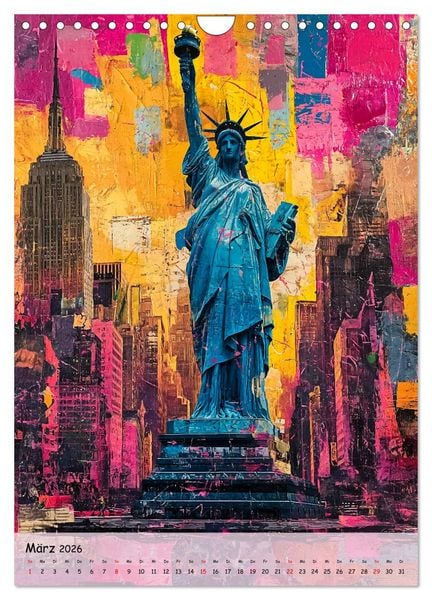 Produktbild: Pop Artbox (Wandkalender 2026 DIN A4 hoch), CALVENDO Monatskalender
